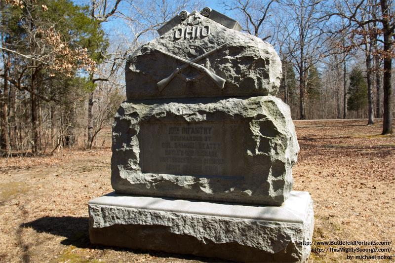 Monument 19th Ohio Infantry Regiment