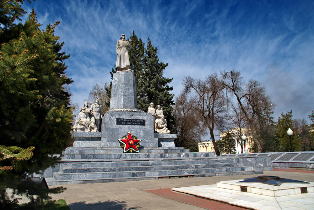 Oorlogsmonument Tikhoretsk