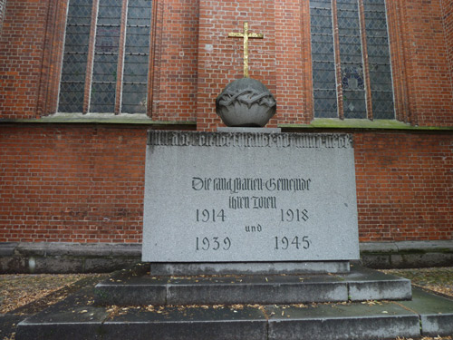 War Memorial Saint Mary Parish Lbeck
