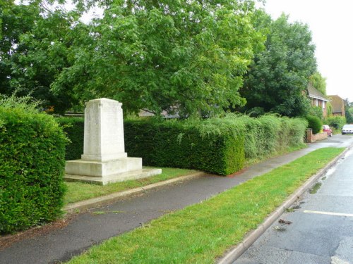 War Memorial Long Wittenham