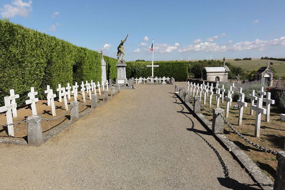 Franse Oorlogsbegraafplaats Arrancy-sur-Crusne