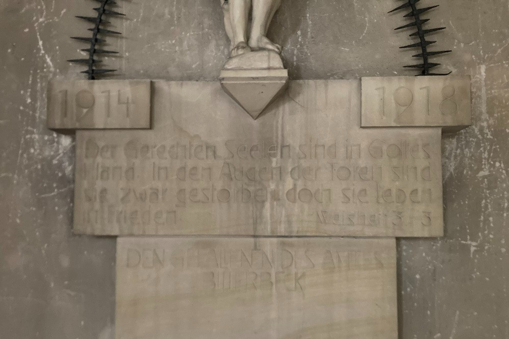 Memorial Stone St. John the Baptist Church Billerbeck #3