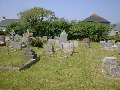 Oorlogsgraven van het Gemenebest St Sithney Churchyard