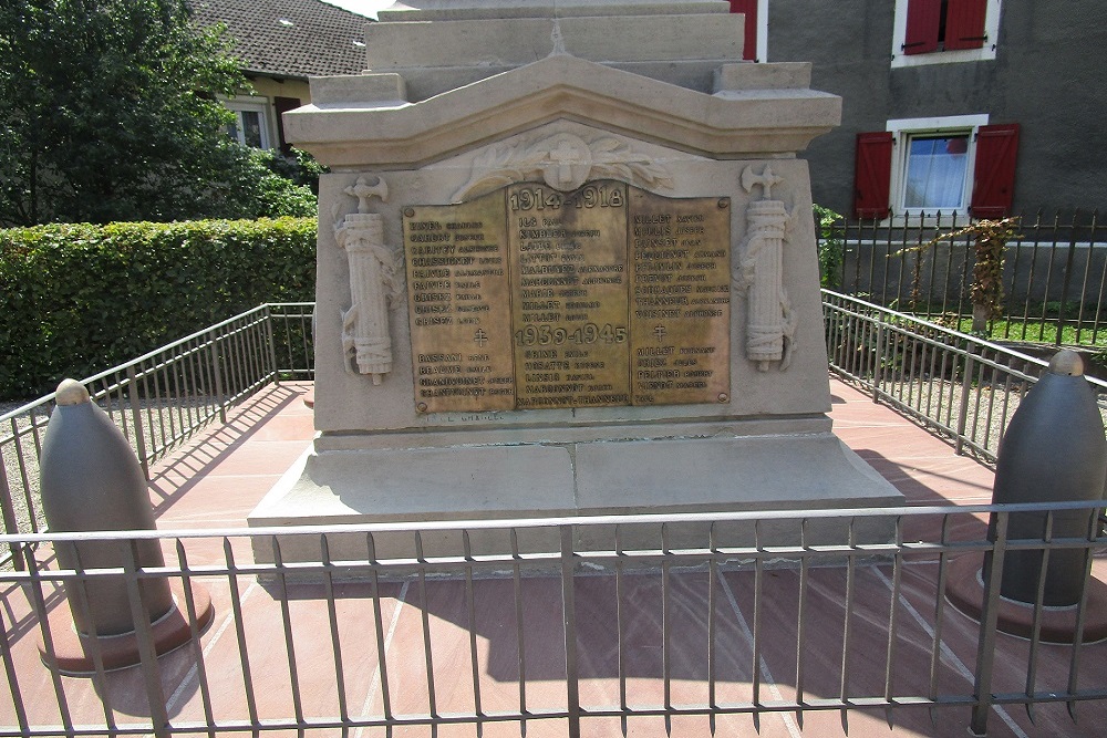 War Memorial Lachapelle-sous-Chaux #3