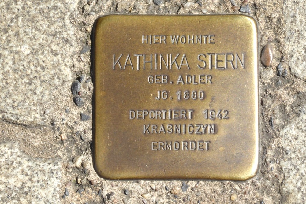 Stolperstein Herstallstrae 28 #1