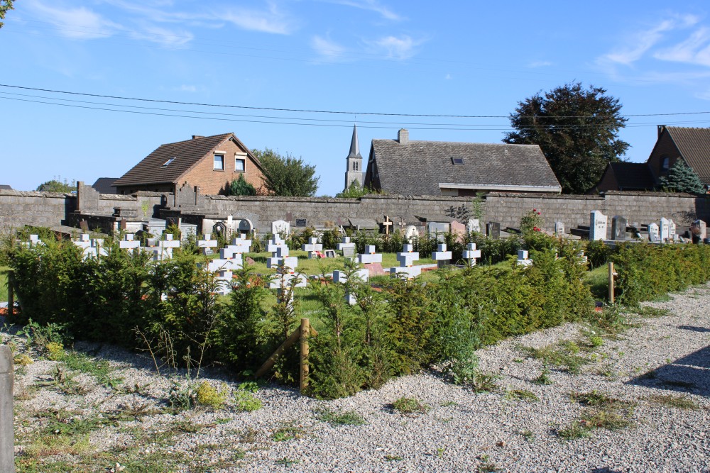 Belgian Graves Veterans Hanzinne