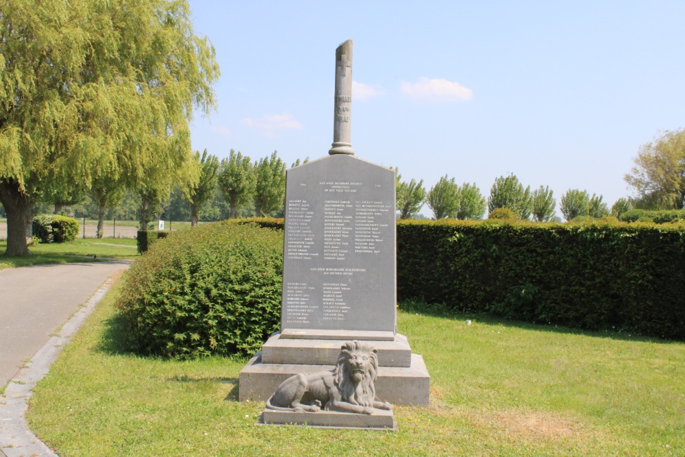 Memorial First World War Bredene