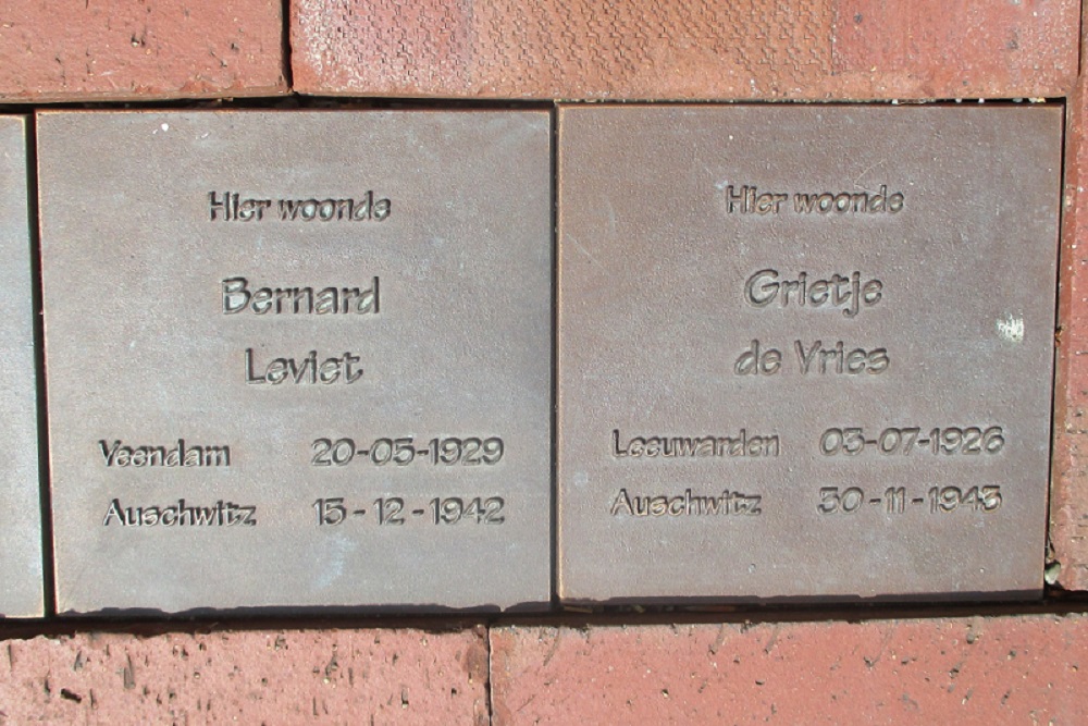 Memorial Stone Kerkstraat 62a #3