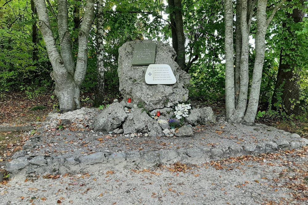 Memorialstone Erwin Rommel