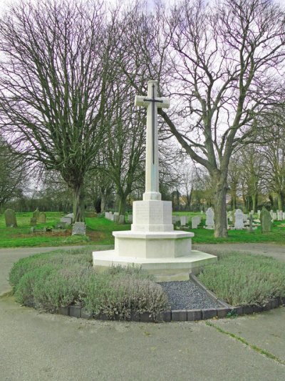 Oorlogsmonument Normanston Cemetery