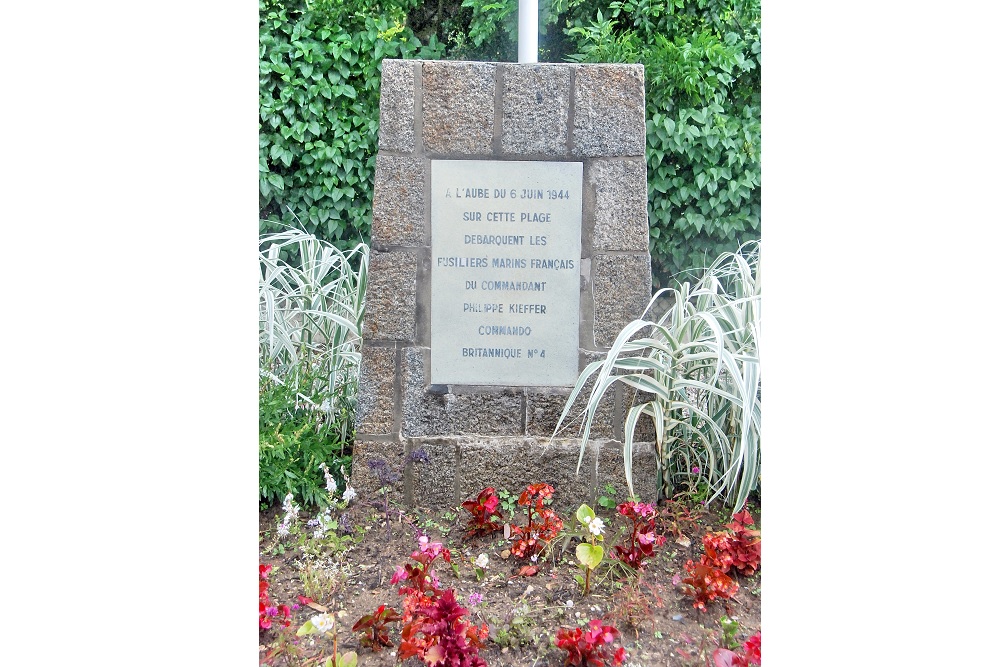 Monument voor Captain Kieffer en zijn Commando's
