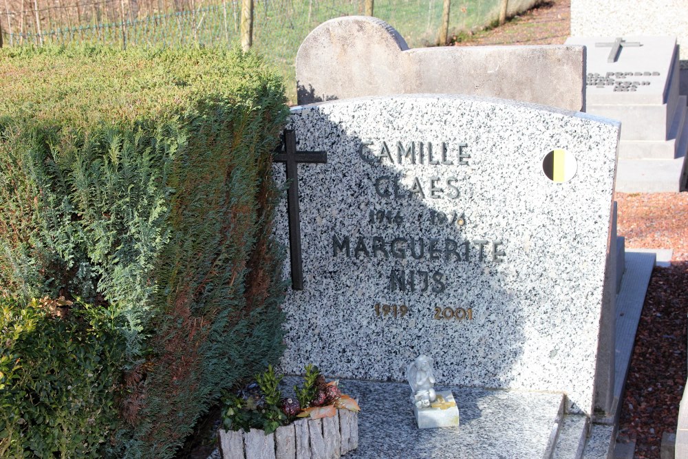 Belgische Graven Oudstrijders Groot-Gelmen Begraafplaats