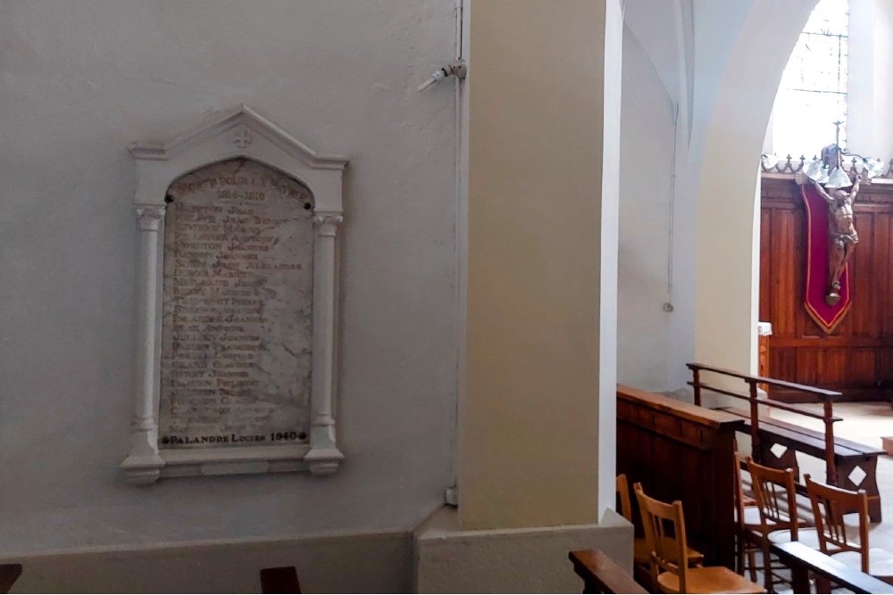 Oorlogsmonument glise Sainte Blandine de Chamboeuf #5