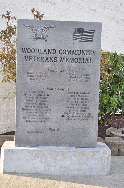 Veterans Memorial Woodland