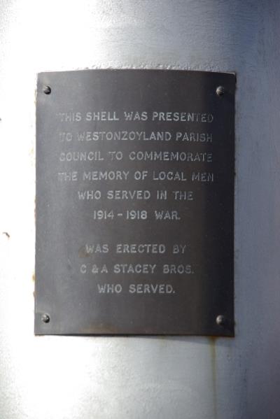 War Memorial Westonzoyland