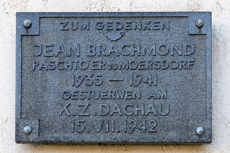 Gedenkteken Pastoor Jean Brachmond