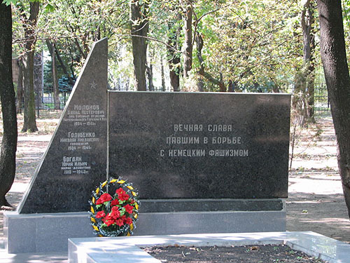 Sovjet Oorlogsgraven Stadspark Mariupol
