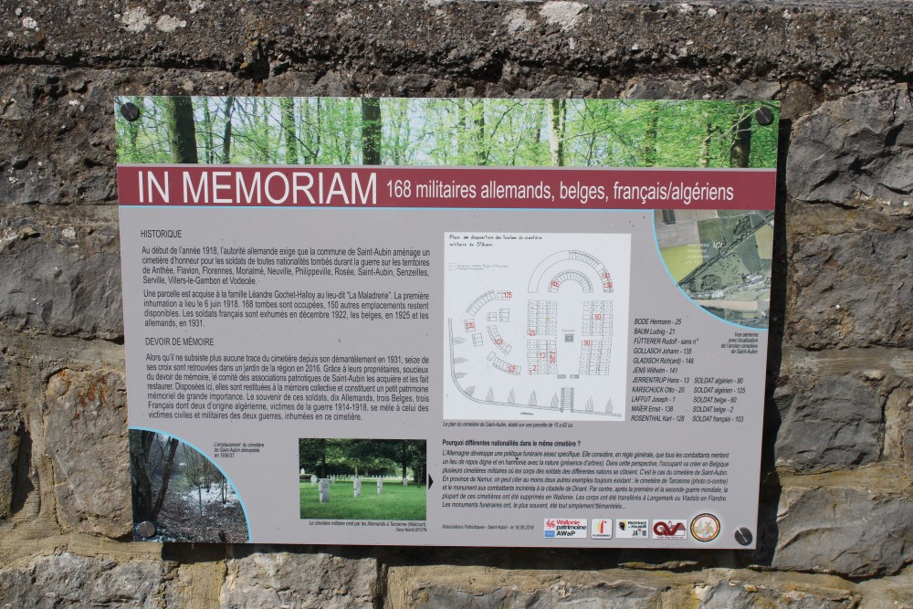 Plot of Honour In Memoriam Saint-Aubin