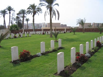 Afrikaanse en Indiase Oorlogbegraafplaats Suez