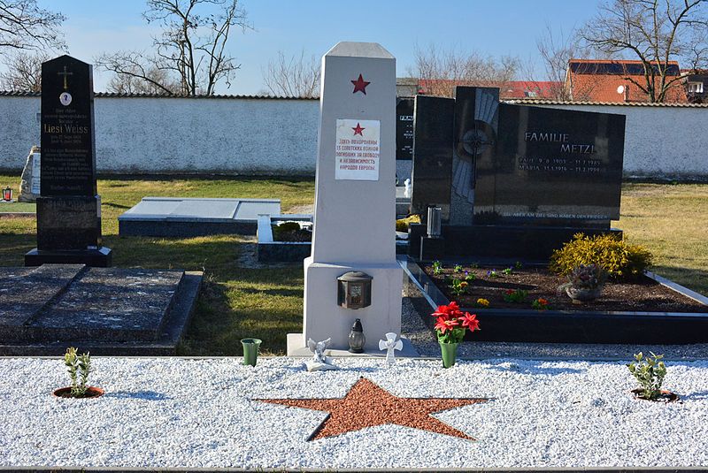 Russian Mass Grave Deutsch Jahrndorf