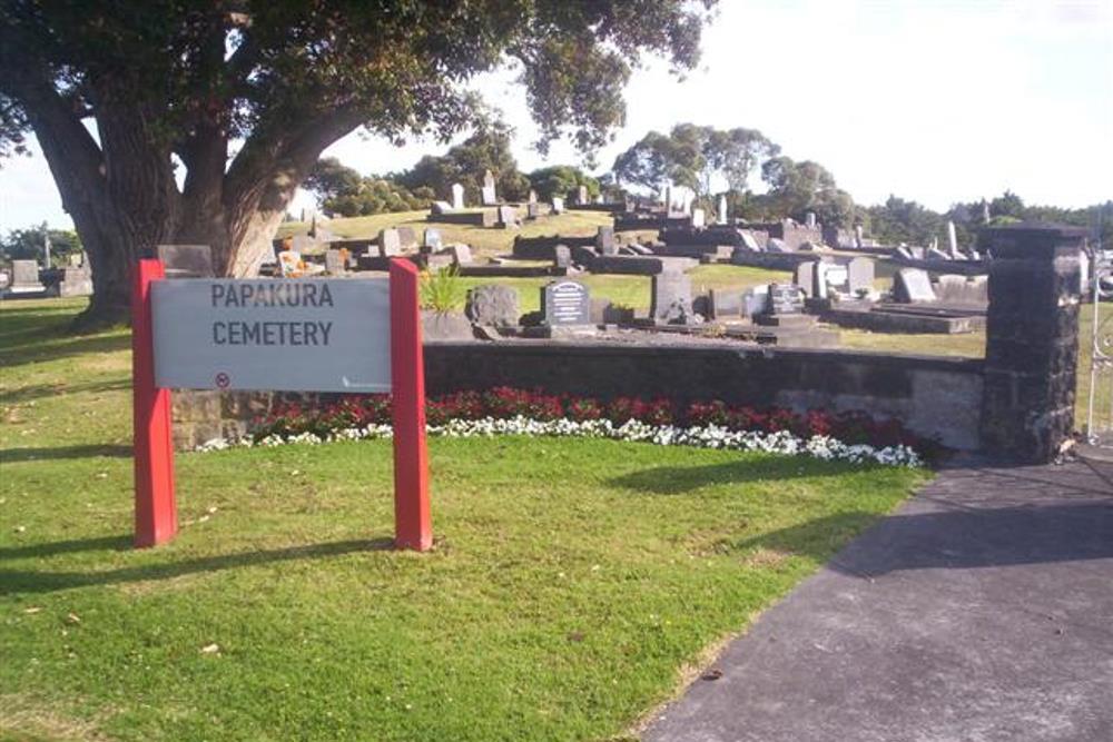 Commonwealth War Graves Papakura Public Cemetery