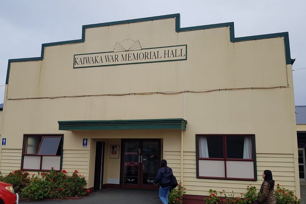Erelijsten Kaiwaka War Memorial Hall