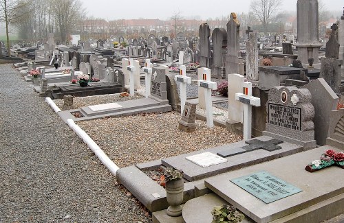 Belgische Oorlogsgraven Ronse Oude Begraafplaats