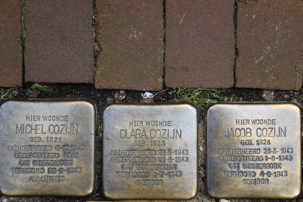 Stolpersteine Nieuwe Amstelstraat 8 #4