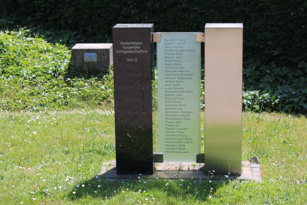 Gedenkteken Burgerlijke Slachtoffers Tweede Wereldoorlog Ham	