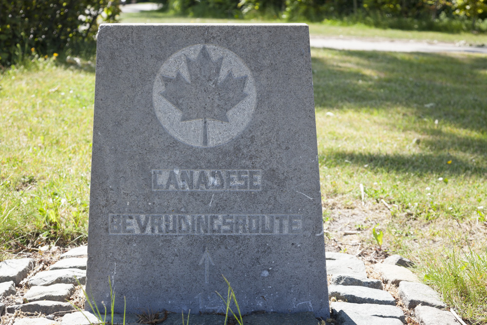 Marker No. 12 Canadian Liberation Route