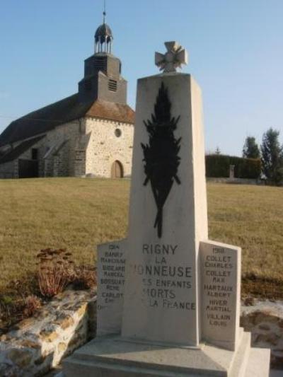 War Memorial Rigny-la-Nonneuse