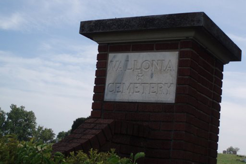American War Graves Vallonia Cemetery