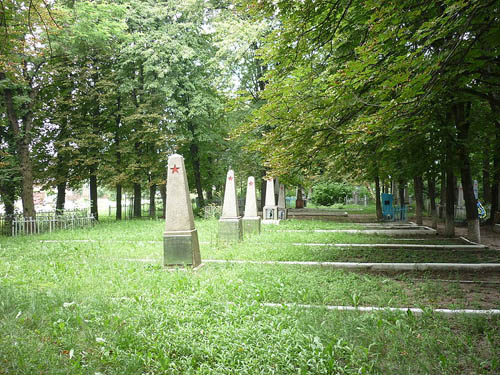Massagraven Sovjet Soldaten Bourgeoisie Begraafplaats