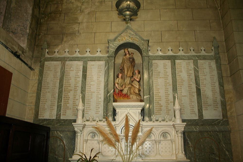 Memorials glise de Saint-Jean-Baptiste