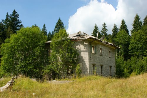 Alpine Wall - Former Italian Barracks Trstenik