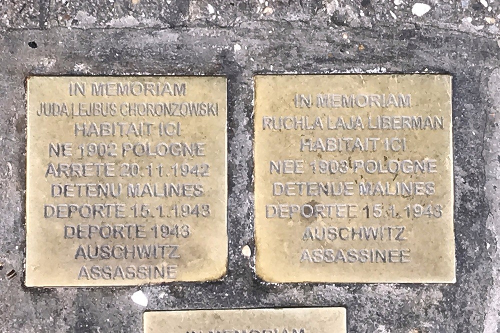 Stolpersteine Hoogstraat 171 #4