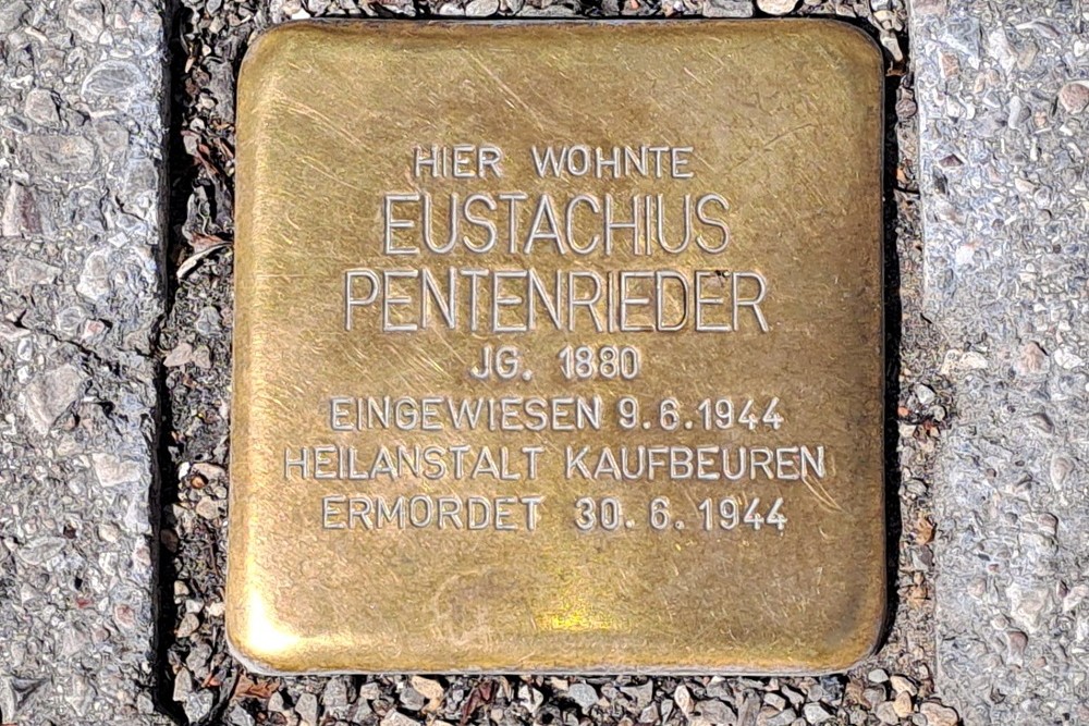 Stolperstein Weidachstrae 7 #1