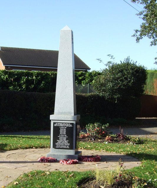 War Memorial Wigginton