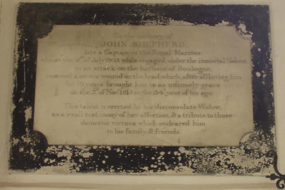 Memorial Captain John Shepherd