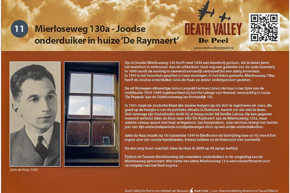 Cycling Route Death Valley De Peel - Mierloseweg 130a - Jewish Hider in Huize 'De Raymaert' (#11) #2