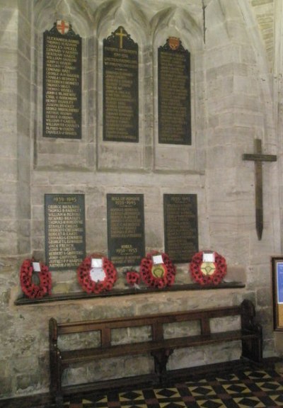 War Memorial St Laurence Church