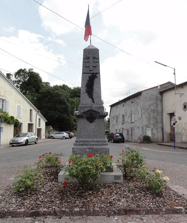 Monument Eerste Wereldoorlog Neuviller-sur-Moselle