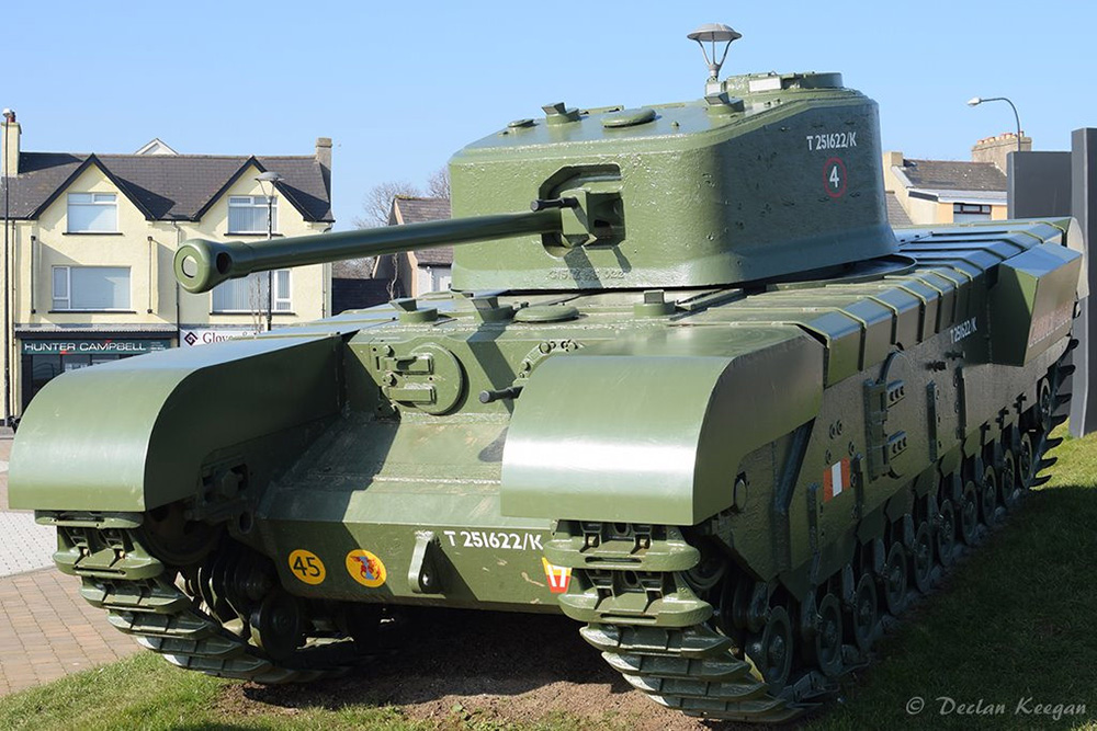 Churchill Mk VII Tank Carrickfergus Marine Gardens