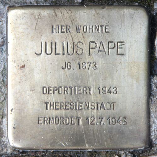 Stolpersteine Dsseldorfer Strae 42 #2