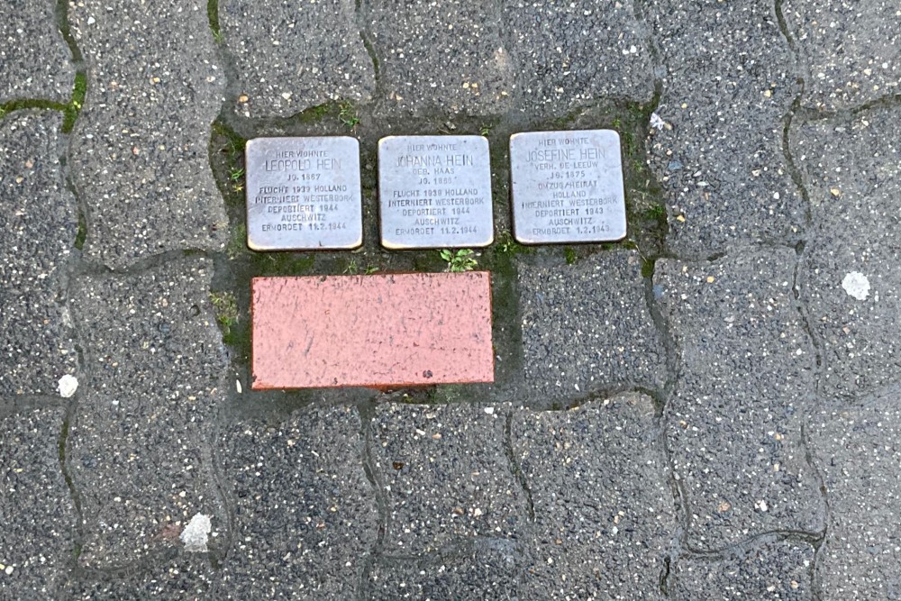 Stolpersteine Endertstraße 1 #2