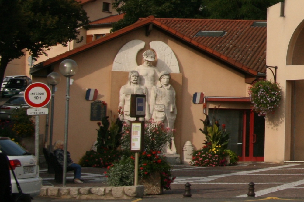 Monument Omgekomen Verzetsstrijders Bon-sur-Lignon