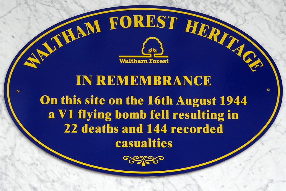 Gedenkteken Slachtoffers V1 Vliegende Bom