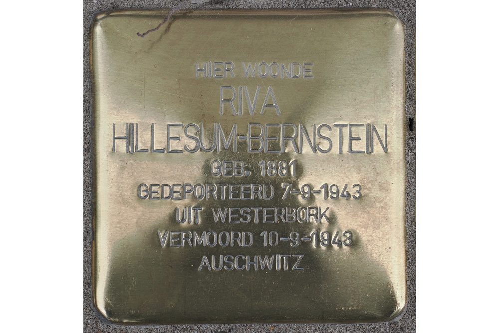 Stolpersteine Geert Grootestraat 9 #3