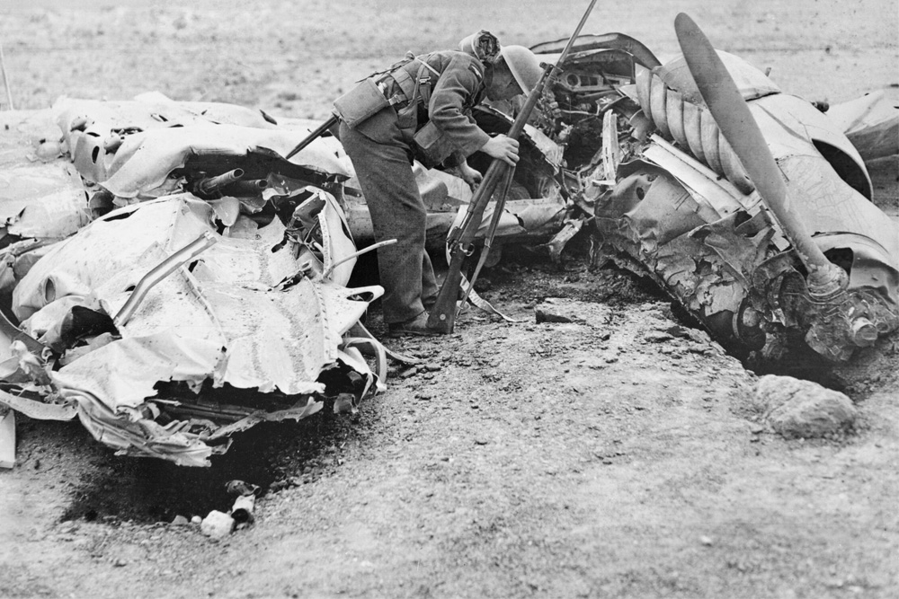 Crash Site Messerschmitt Bf 110D