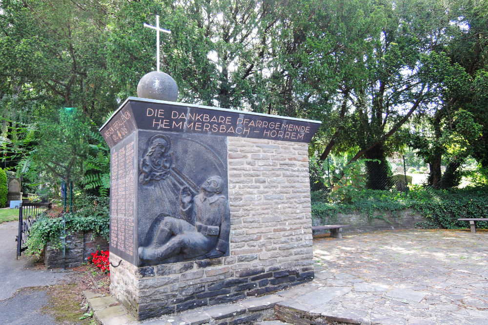 War Memorial  Parish Hemmersbach Horrem #4